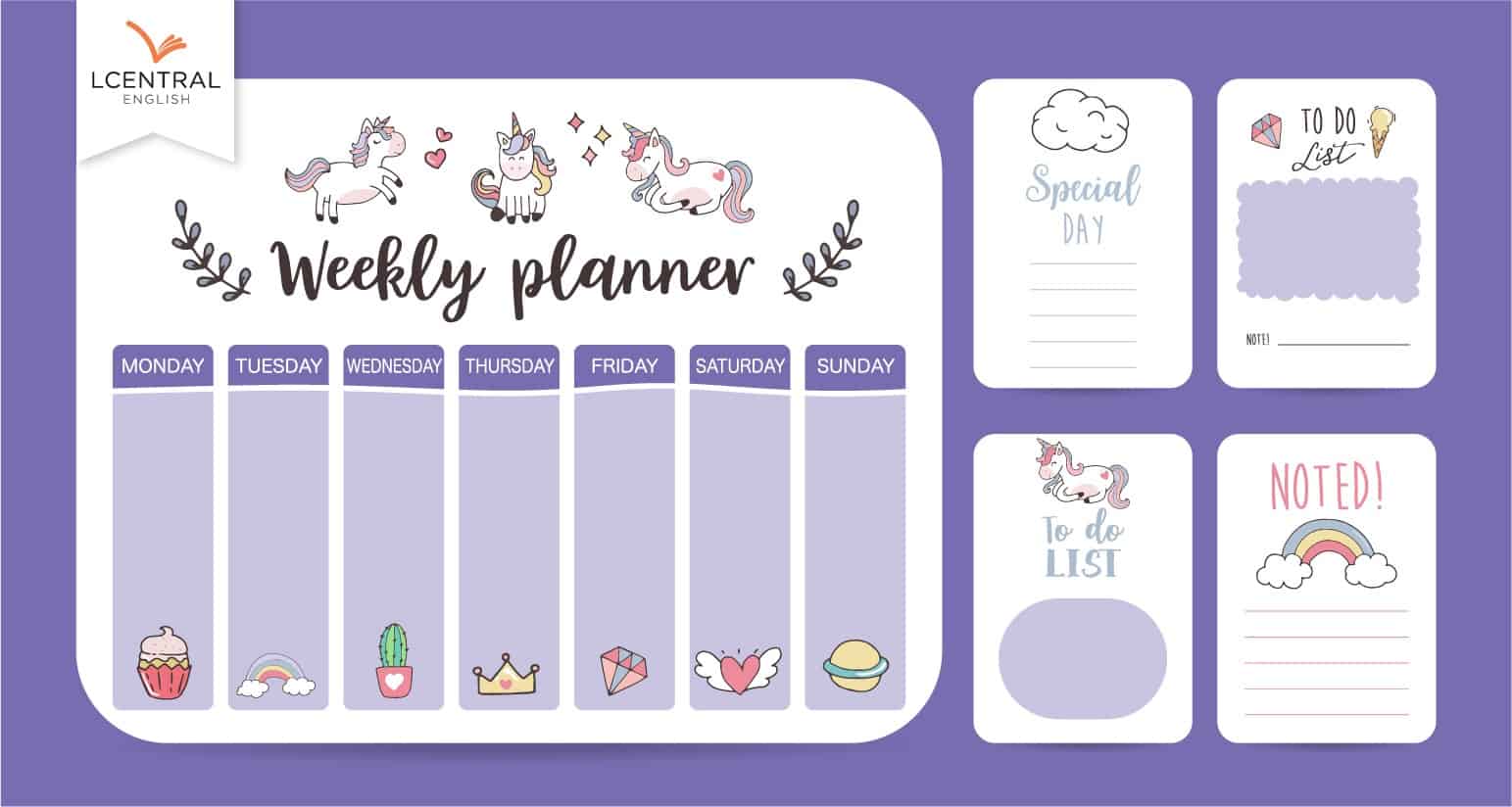 Drawing up timetable and other time management tools